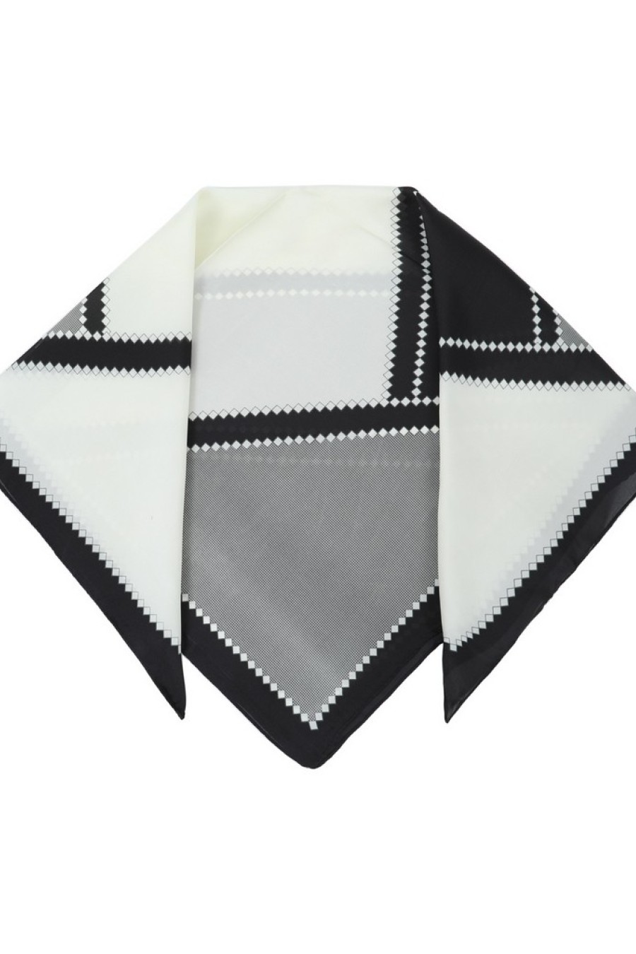 ΦΟΥΛΑΡΙ ΠΟΛ. 70*70 ΓΕΩΜ.ΣΧΗΜ. ΜΑΥΡΟ/ΑΣΠΡΟ