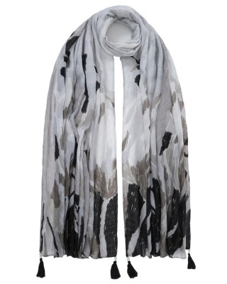 ΦΟΥΛΑΡΙ-ΠΑΡΕΟ ΠΟΛ. 87*180 ΦΟΥΝΤ.ΧΑΝΤΡ.ΓΚΡΙ/ΧΑΚΙ