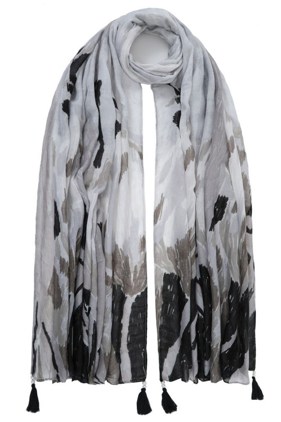 ΦΟΥΛΑΡΙ-ΠΑΡΕΟ ΠΟΛ. 87*180 ΦΟΥΝΤ.ΧΑΝΤΡ.ΓΚΡΙ/ΧΑΚΙ