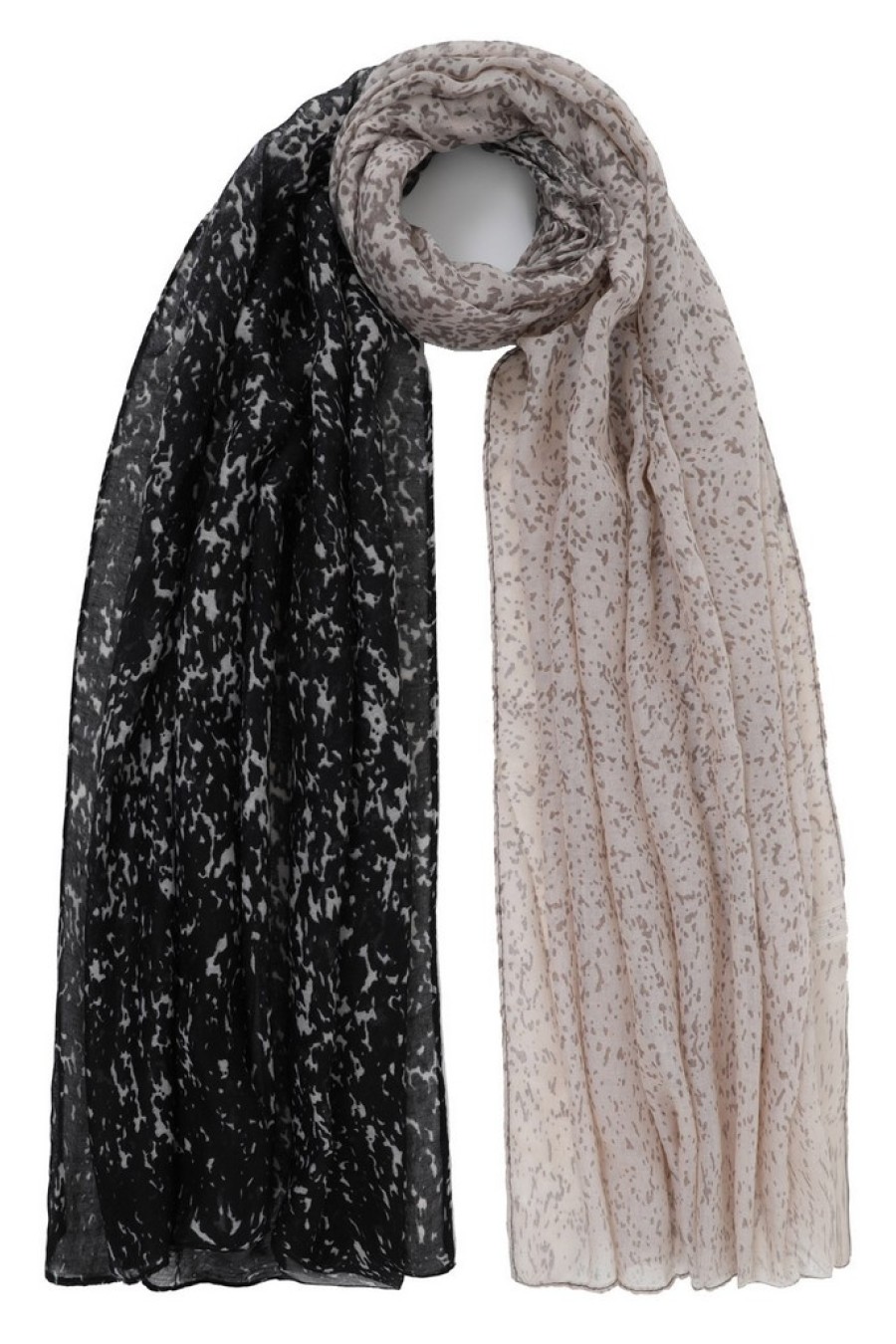 ΦΟΥΛΑΡΙ-ΠΑΡΕΟ ΠΟΛ. 90*180 ΖΩΓΡΑΦ.ΠΙΤΣΙΛ.ΜΑΥΡΟ