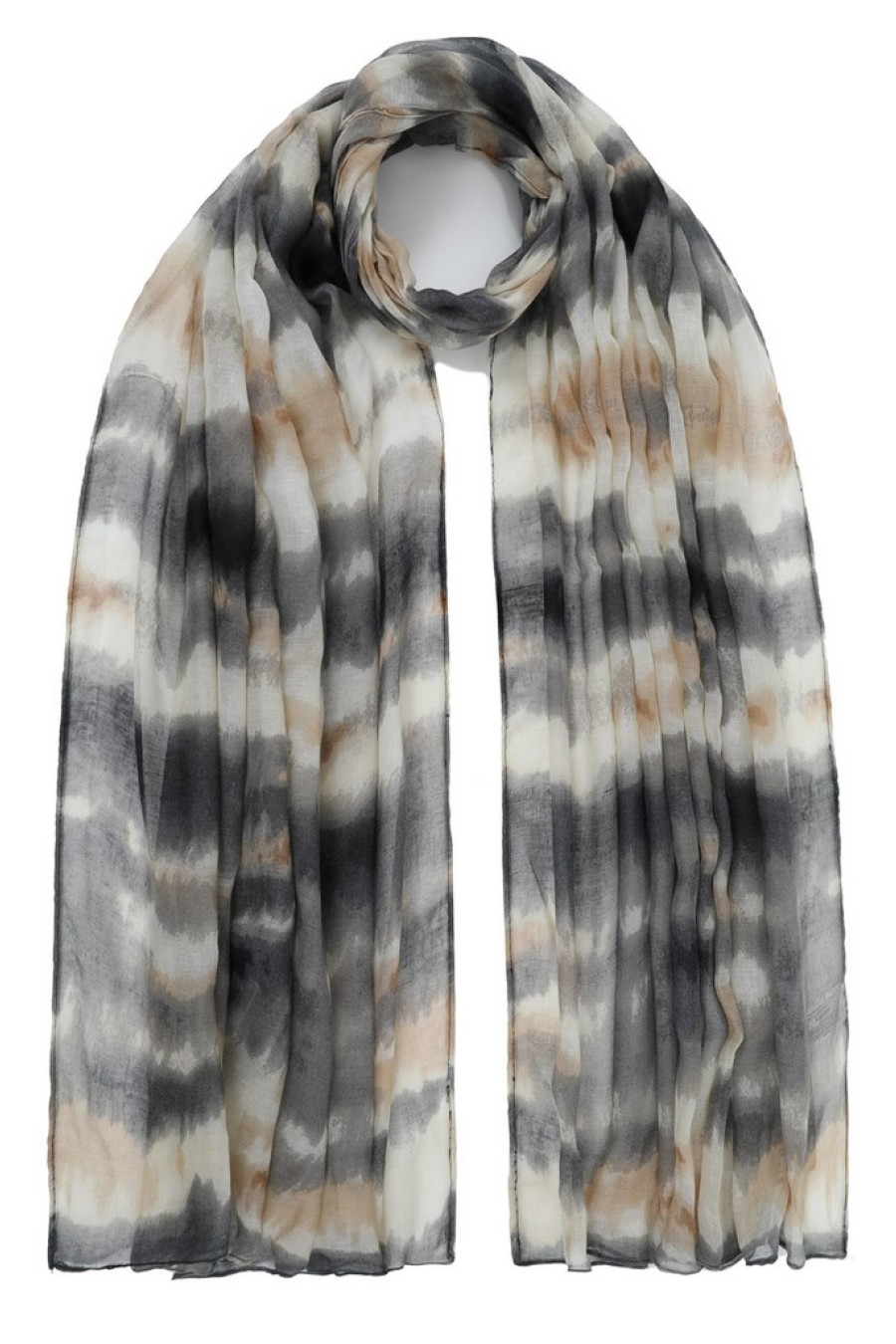 ΦΟΥΛΑΡΙ-ΠΑΡΕΟ ΠΟΛ. 85*180 ΤΥΠ.ΡΙΓΕΣ ΜΑΥΡΟ/ΜΠΕΖ/ΓΚΡΙ