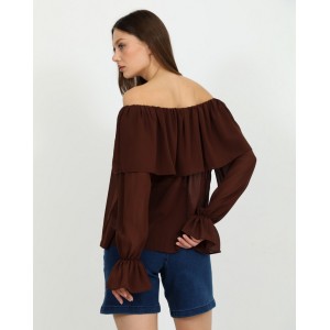 ΜΠΛΟΥΖΑ ΠΟΛΥΕΣ. ΜΑΚΡΥ ΜΑΝ.ΧΑΜΟΓ.ΚΑΦΕ