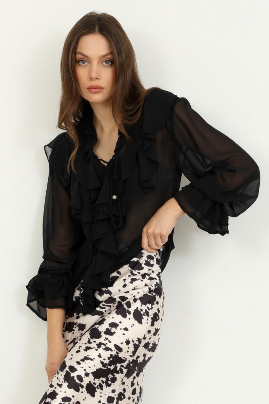 ΜΠΛΟΥΖΑ ΠΟΛΥΕΣ. ΜΑΚΡΥ ΜΑΝ.ΒΟΛΑΝ ΜΑΥΡΗ